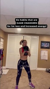 6 habits GAMECHANGER to fat loss & incrreaed energy women over 40 #fitnesstips #healthtips