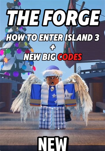How To Enter Island 3 New Big Codes | The Forge #theforge #newrobloxgame #foryou #fyp #roblox