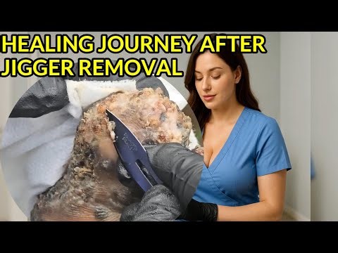 Healing journey after jigger removal