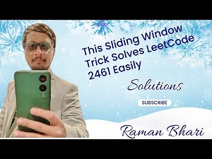 This Sliding Window Trick Solves LeetCode 2461 Easily 🚀