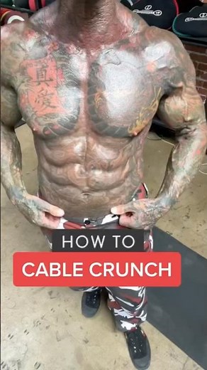 How to Do Cable Crunches Correctly for Visible Abs | Avoid These Common Mistakes