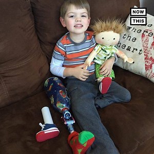 1.3M views · 5.2K reactions | This woman makes custom dolls that look like the children who carry them, from kids with unique birthmarks to those who use special devices to walk | NowThis Daily | Facebook