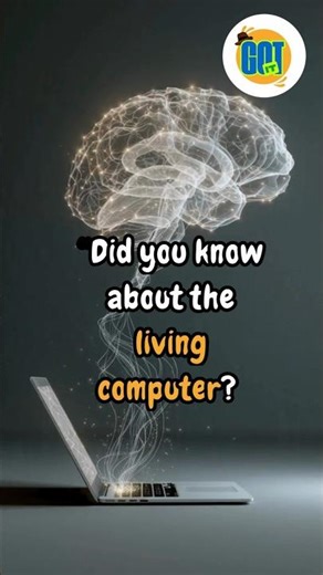 computer with real brain? 🤯🙁#facts #shorts #didyouknow
