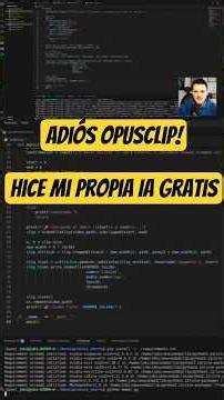 I programmed an AI that edits videos on its own 🤖🐍 (Free code) #python