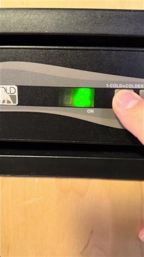 Setting the temperature on a Norcold RV fridge