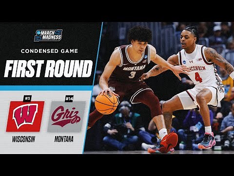 Wisconsin vs. Montana - First round NCAA tournament extended highlights