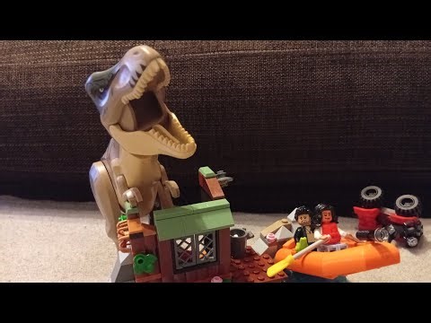 LEGO SPEED BUILD ( LEGO JURASSIC WORLD REBIRTH T-REX )