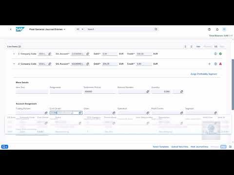 7.3 Financial Accounting & Controlling – Manual FI Postings and CO Integration (SAP S/4HANA)