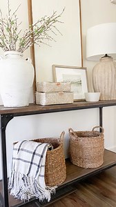 32K views · 61 reactions | Need help styling a console table? Here...