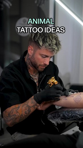 Animal Tattoo Ideas Part 6! 🐺 which tattoo do you like the best? | Daniel Silva Tattoo