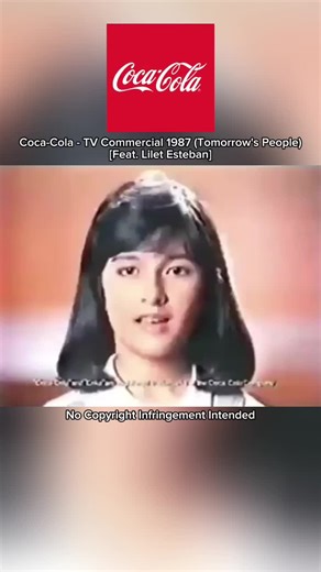 Coca-Cola 1987 TV Commercial Featuring Lilet Esteban