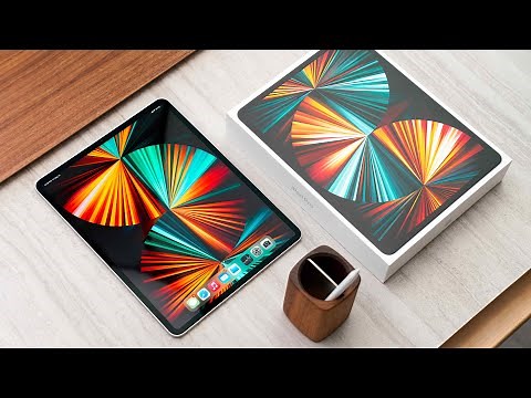 12.9" iPad Pro (M1) - UNBOXING and SETUP!