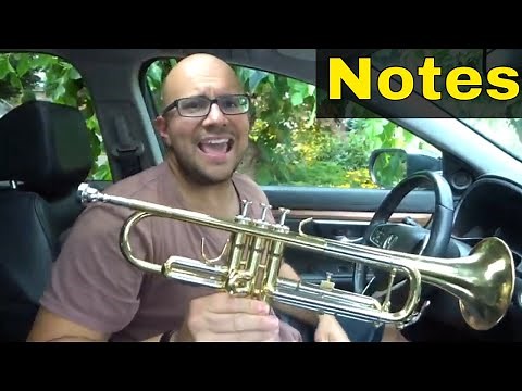 First 8 Notes On A Trumpet-How To Play Them-Beginner Lesson