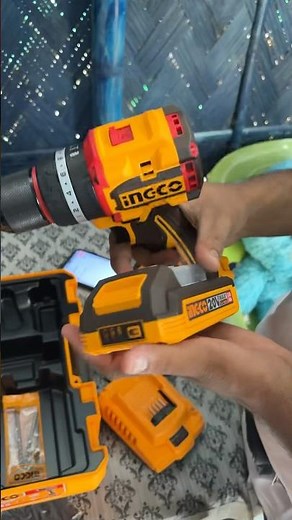 ingco cidli206681 cordless impact drill machine unboxing video//#INGCO #ImpactDrill