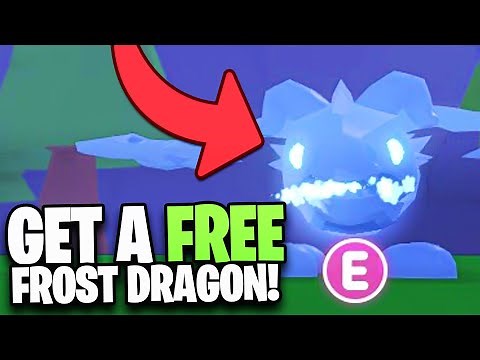 How To Get A FREE Frost Dragon In Roblox Adopt Me! (WORKS EVERY TIME!!)