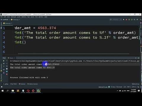 How to Display a float with two decimal places in Python
