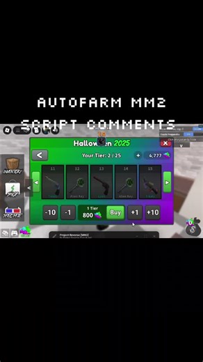 autofarm mm2 #mm2update #mm2fyp #murdermystery2 #script #mm2script