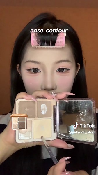 POV:You finally realized the importance of nose contouring👃😏 #judydoll #judydoll_us #contour #contourtutorial #makeup