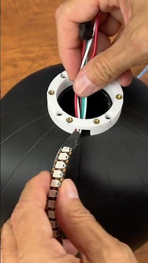 AMAZING 544 LEDS SPHERE with ESP8266 and WLED