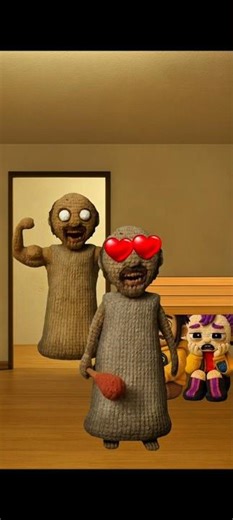 Rumi and Zoe run away from Granny #huntrix