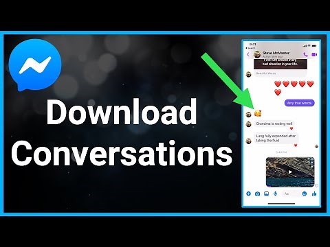 How To Download Facebook Messenger Conversations