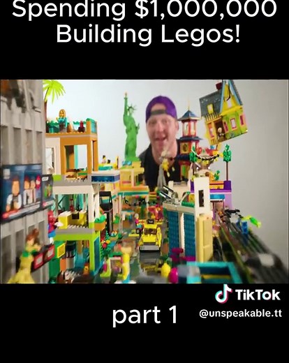 Spending 1,000,000 Building Legos! part 1