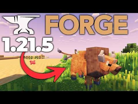 How To Download & Install Forge in Minecraft 1.21.5