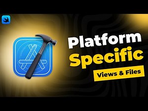 Platform Specific Views & Files - Xcode
