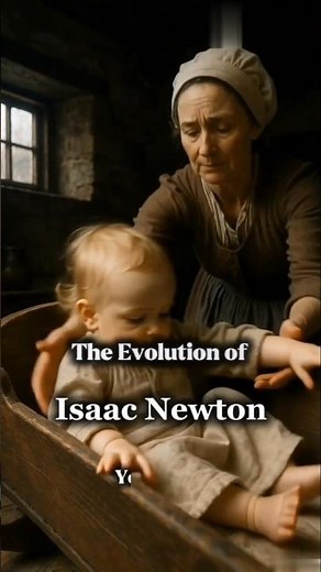 Evolution of Isaac Newton 🔭 | From Young Scholar to Scientific Legend | #HistoryShorts