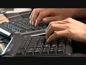 【音フェチ】タイピング打鍵音 Kinesis Freestyle Solo Keyboard メンブレン