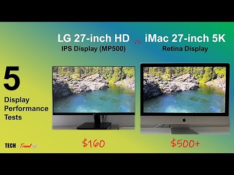 LG 27 MP500 Inch HD Budget Monitor - how does it compare to iMac 5K Retina?