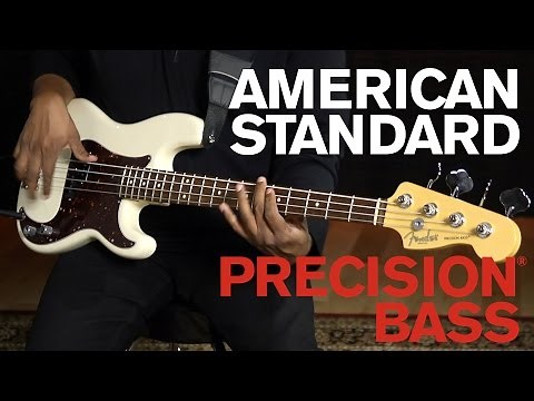 American Standard Precision® Bass Demo | Fender