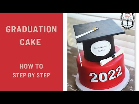 How to make a Graduation Cake/step by step