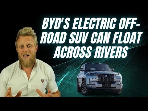 BYD Yangwang U8 revealed with 1100 HP, 4 motors & amazing tech