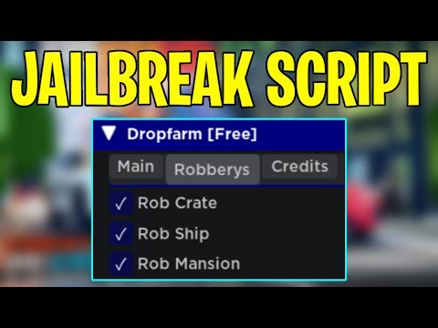 Jailbreak Script GUI / Hack (1 MILL PER HOUR AUTO FARM) *PASTEBIN*