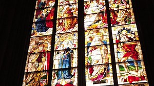 Church, Glass, Window. Free Stock Video