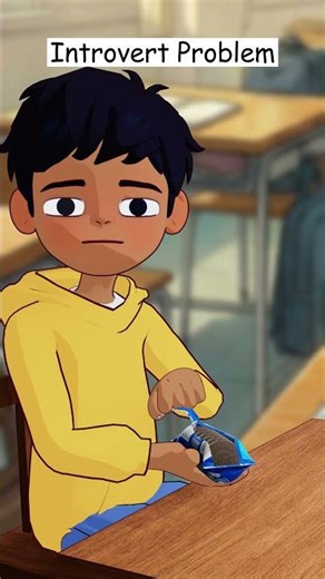 Introvert Ki Khamoshi Ka Fayda Utha Liya... 💔 #shorts #animation