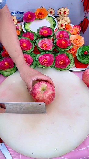 1.4M views · 10K reactions | Fruit Carving Art #fruitcarving #carvingart #fruitartist #fruitart #decoration | Neha Art's | Facebook