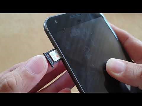 Google Pixel: How to Insert / Remove SIM Card