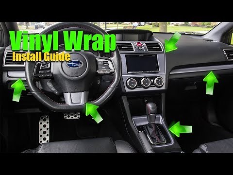 How to Vinyl Wrap Interior Trim | DETAILED GUIDE |