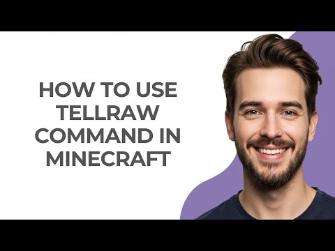 How To Use Tellraw Command In Minecraft - GUIDE!
