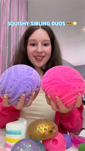Squishy NeeDoh Duos in my Fidget Collection! 👯‍♀️💗🧈*squishy challenge*