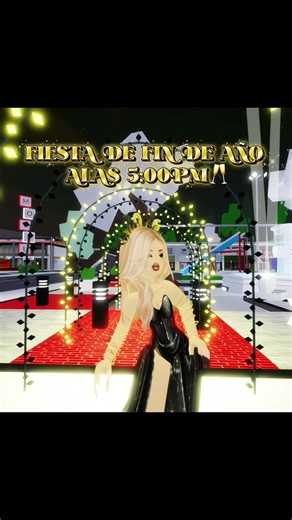 FIESTA DE FIN DE AÑO (no faltes) #brookhaven #roblox #fyp #tiktokponemeenparati @TikTok