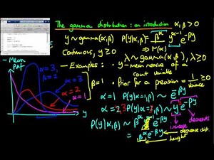 39 - The gamma distribution - an introduction