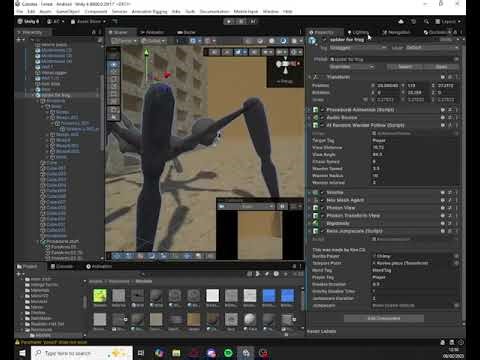 How to add a spider procedural animation🔥🕷