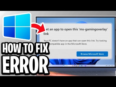 Fix 'ms-gamingoverlay' Pop Up Message In Windows 11 - Step By Step