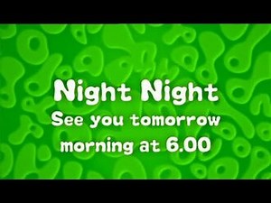 CBeebies Closedown - 6th January 2014