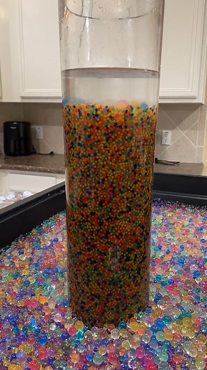 They started to over flow , satisfying Orbeeze growing | orbeez growing