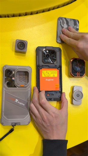 Modular Rugged Phones, Assemble! #ulefone #RugOne