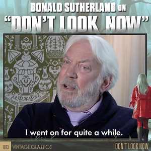 Born today, we remember the late great Donald Sutherland with his finest performance... ! Spoiler Alert ! | Vintage Classics
